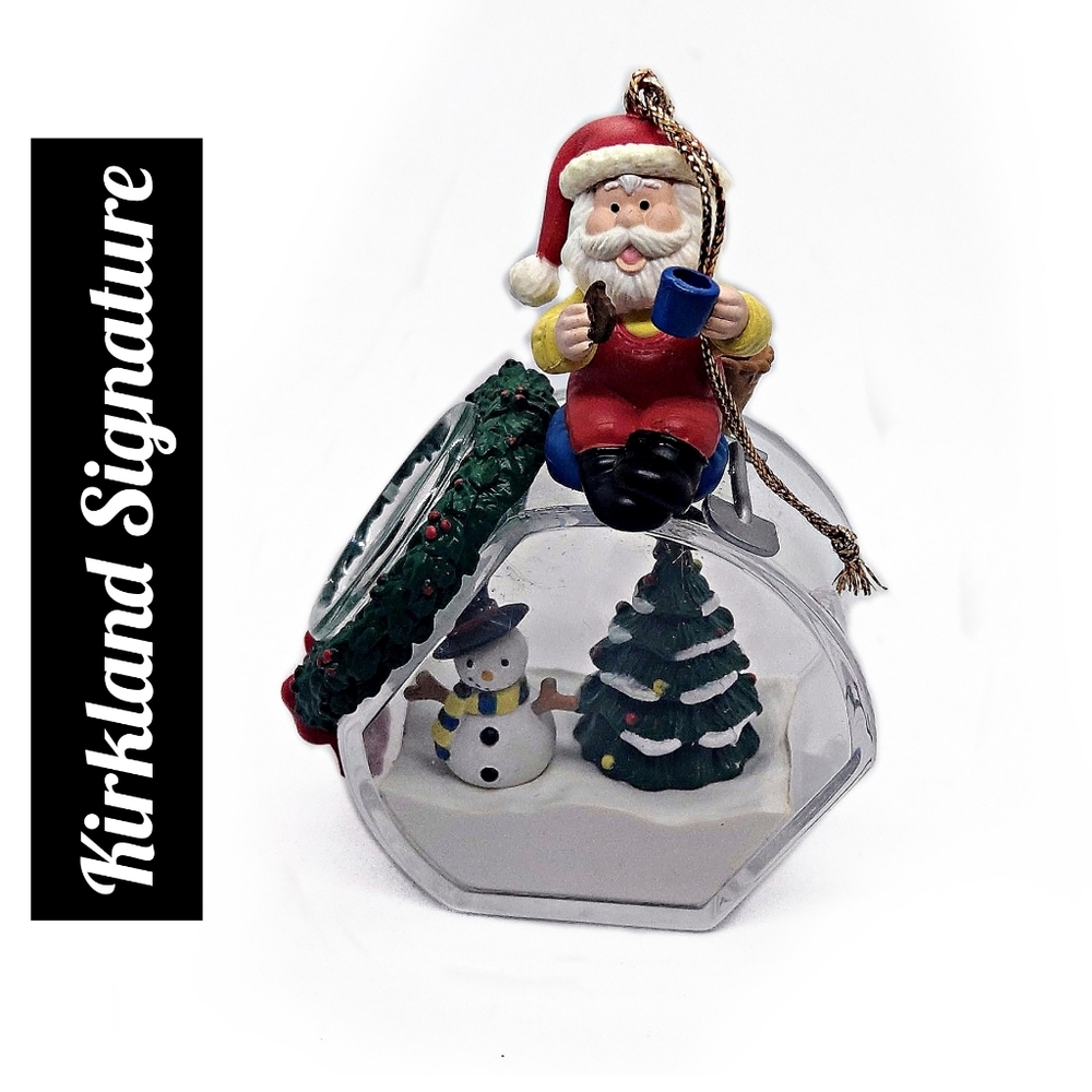 Kirkland  ~Santa Drinking Hot Chocolate